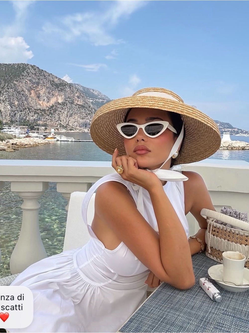 Wide-Brim Straw Sun Hat in Natural — Elegant Summer Accessory